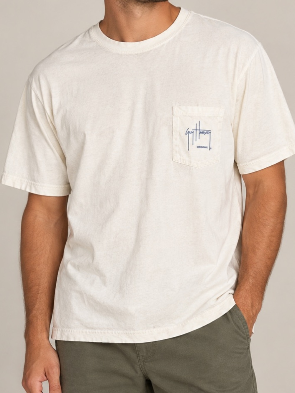 Vintage Guy Harvey white cotton t-shirt